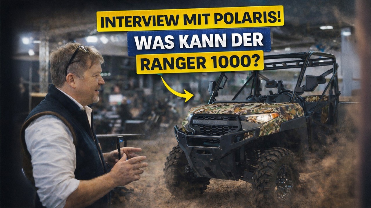 Was kann der Hobel? K&ouml;nnen wir ihn durch den Dreck pr&uuml;geln? Im Gespr&auml;ch mit Polaris!