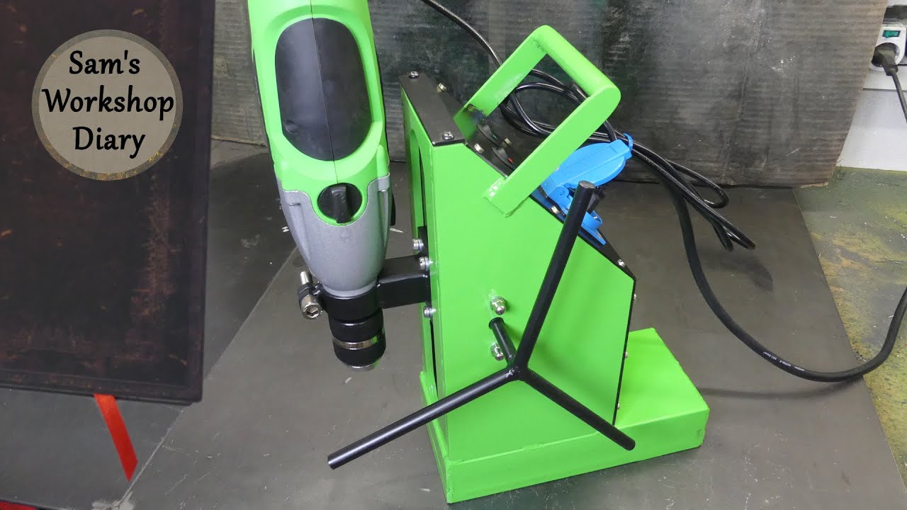 Magnetic Drill Press DIY