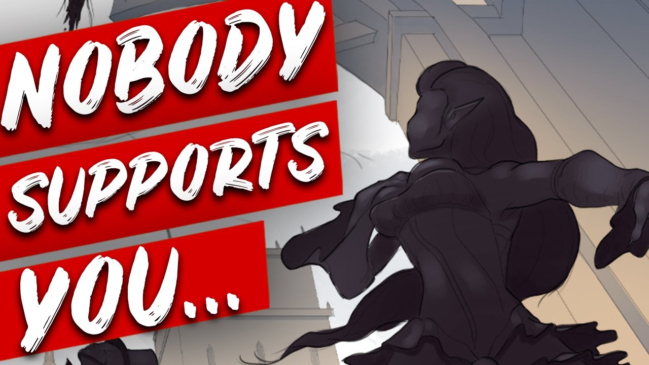 Nobody supports your art career...what do you do?