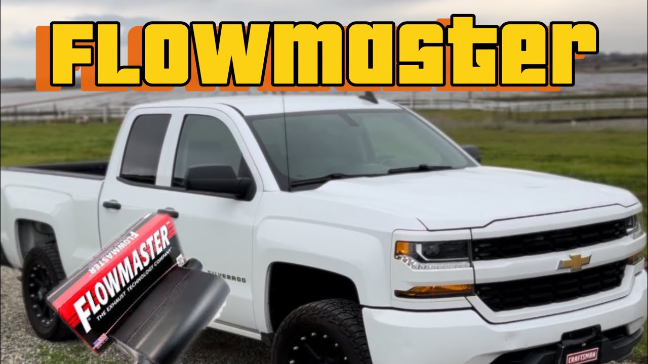 Flowmaster Super 44 Series on 2016 Chevy silverado