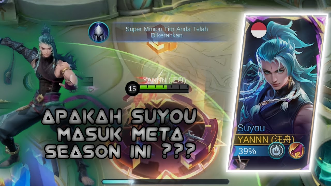 SUYOU META? 🤔 Review + Gameplay Auto Win! 🔥 Mobile Legends