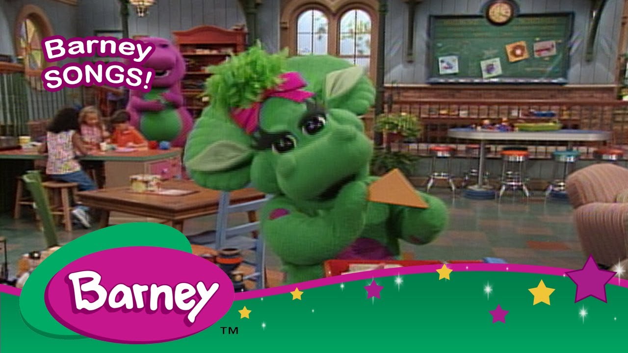 Barney | Shapes SHAPES | Nursery Rhymes