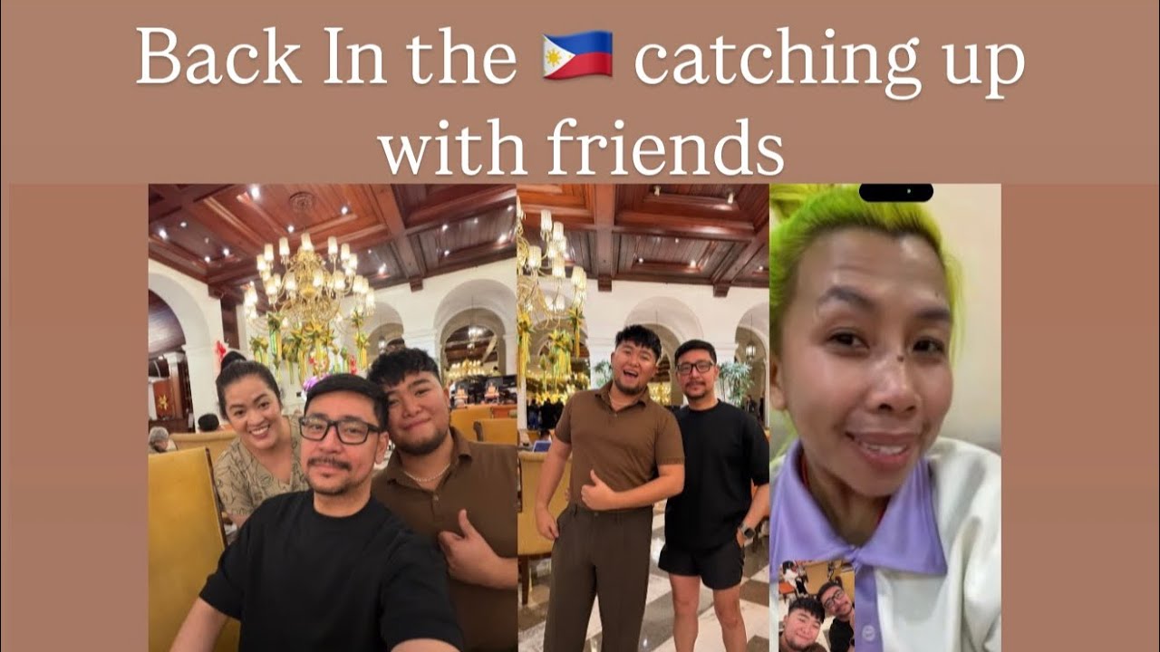 Back in the Philippines 🇵🇭surprising my sister , catching up with good friends @franciscandiyey 