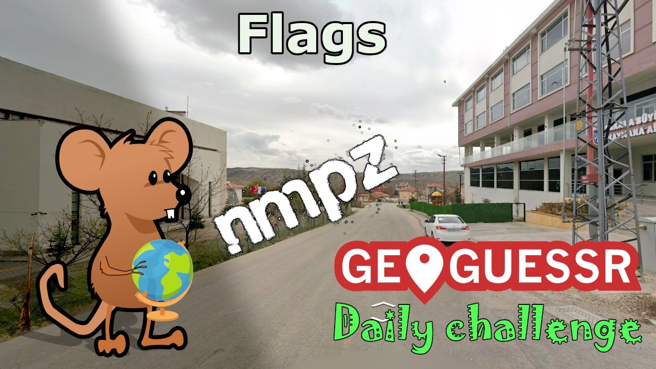 Geoguessr Daily Challenge - NMPZ - There Are Flags Everywhere In This Country