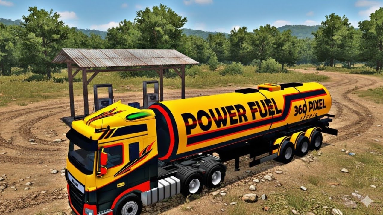 Oil Tanker Transport 🚛 Truck service Games - Oil Tanker Transport 3d Games Android - Gameplay 