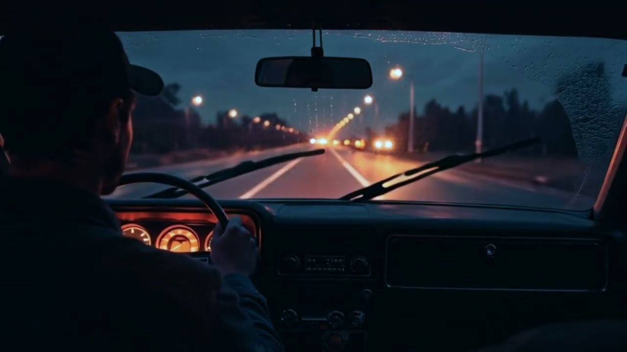 calm lofi hip hop radio for sleep, study & relax | night drive vibes (4 hours)