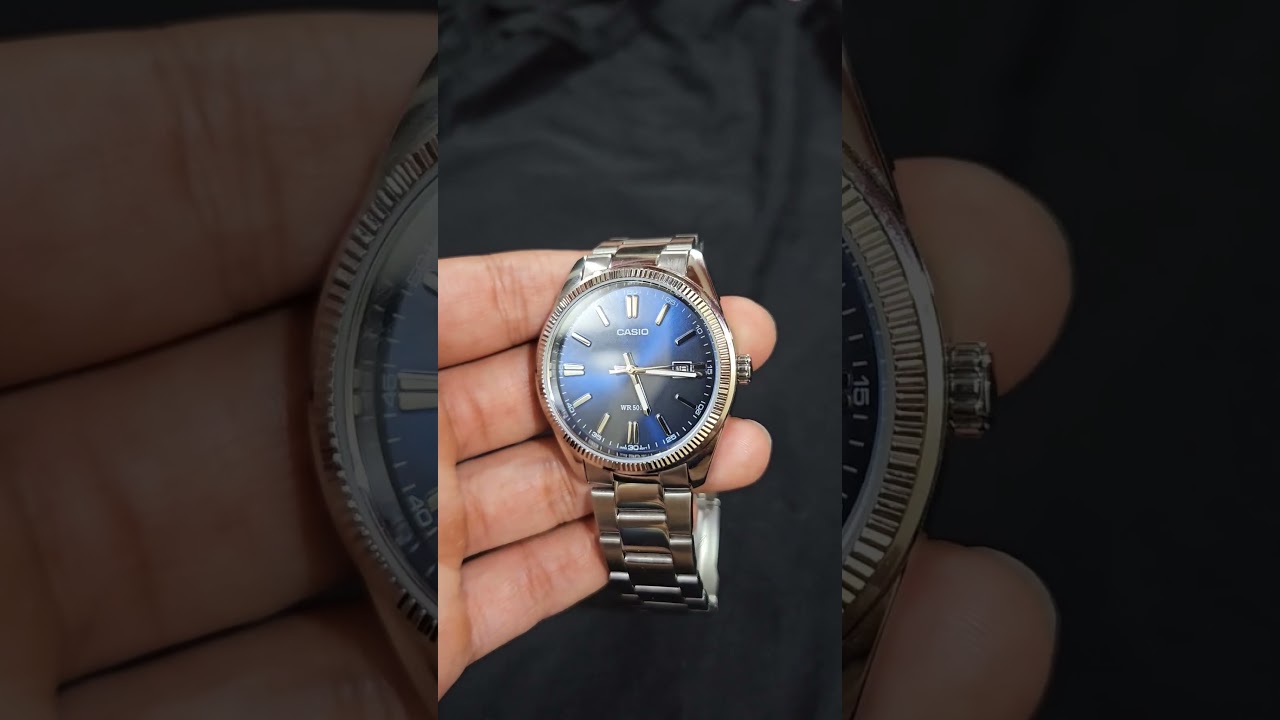 CASIO Blue Dial MTP 1302PD #casio #bluedial #watches