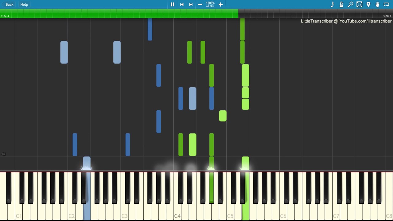 Sia - Helium (Piano Cover) from Fifty Shades Darker by LittleTranscriber