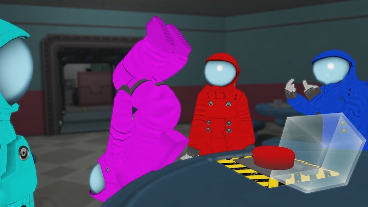 among us VR with a full lobby is dumb