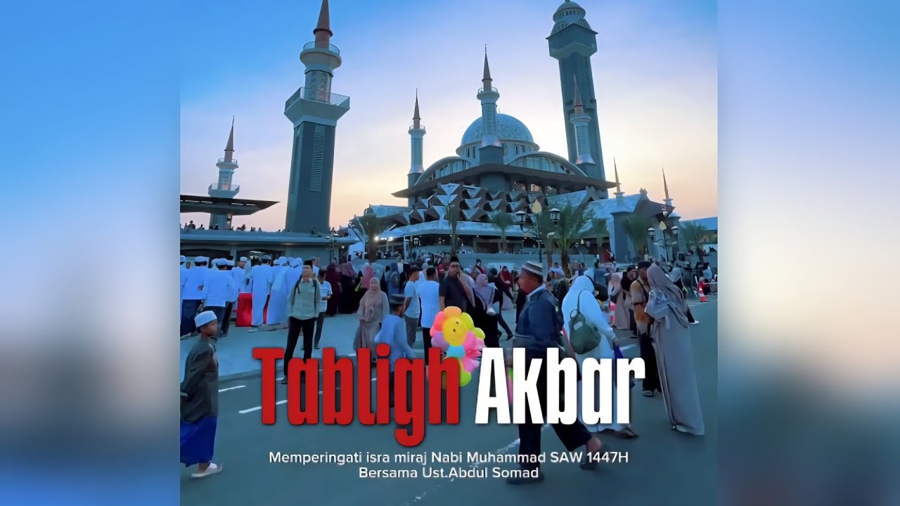 Tabligh Akbar Isra Miraj Pemkab Bogor 1447H Bersama Ust.Abdul Somad