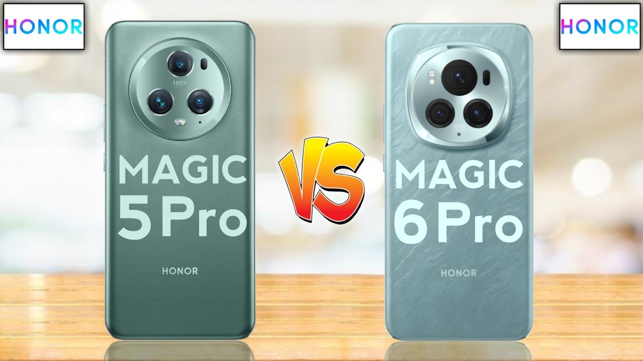 Honor Magic 5 Pro 5G Vs Honor Magic 6 Pro 5G