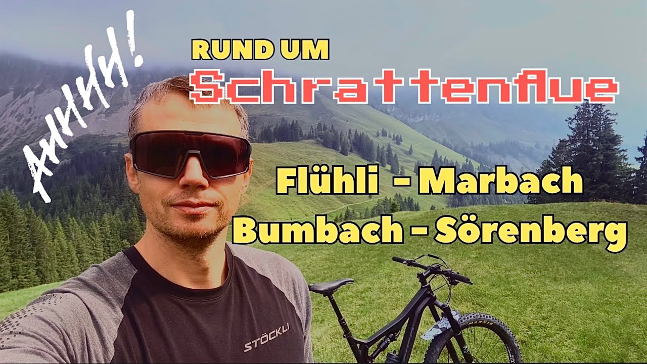 Vollversion MTB-tour : Sörenberg - Marbach - Flühli rund um Schrattenflue / Навколо гірського масиву