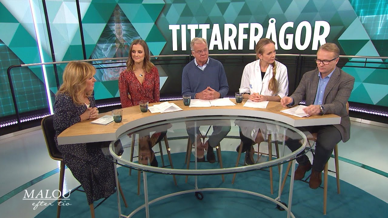 Experterna svarar på tittarfrågor om botox, testosteron och tinnitus - Malou Efter tio (TV4)