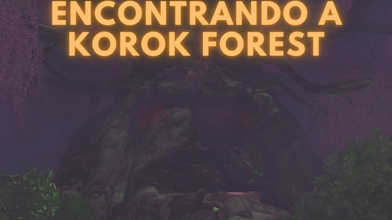 Zelda Tears of the Kingdom - Encontrando a Korok Forest
