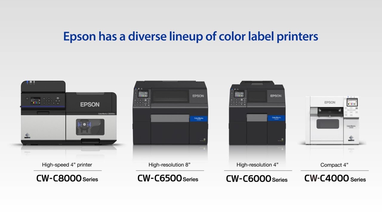 Epson ColorWorks Label Printers | Make Every Label Stand Out