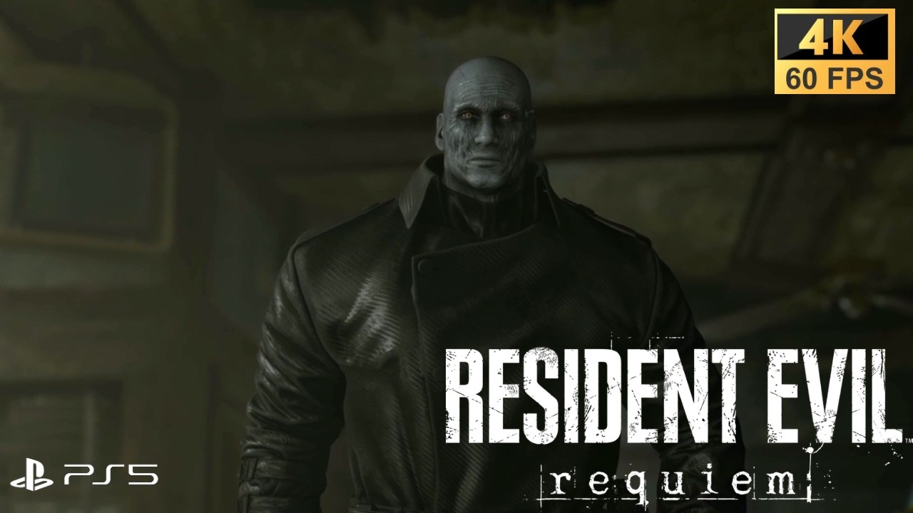 Resident Evil Requiem 9 - Mr. X Returns // Mini Boss Fight Gameplay [PS5 4K 60 FPS]