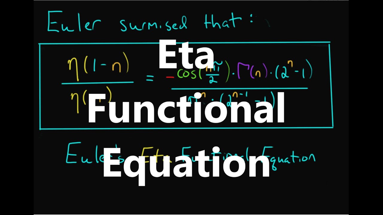 Eta Functional Equation