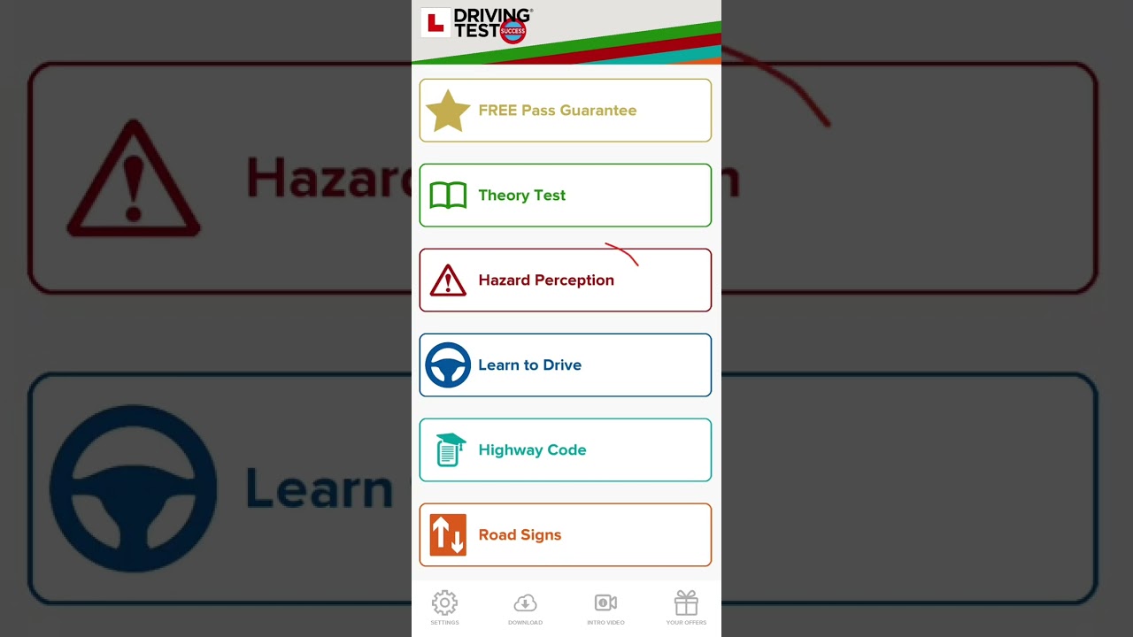 احلى التطبيقات للسياقة النظري