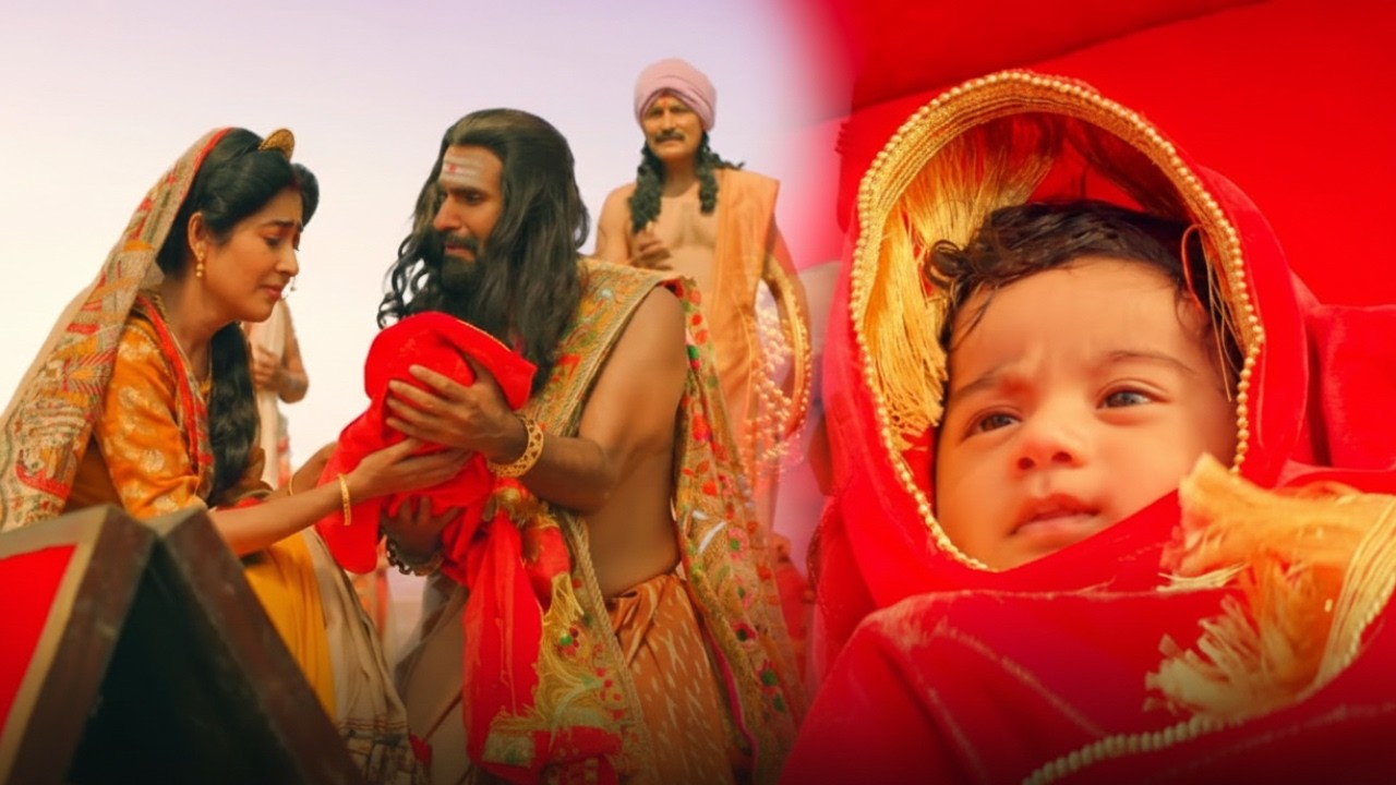 देखिये राजा जनक का धर्म-संकल्प | हल की नोक से निकली दिव्य कन्या—नाम रखा सीता | Shrimad Ramayan