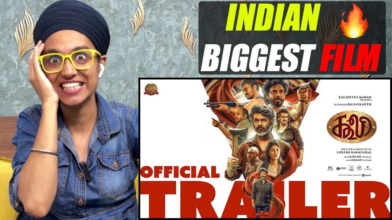 Coolie Trailer REACTION | Superstar Rajinikanth | Sun Pictures | Lokesh | Anirudh