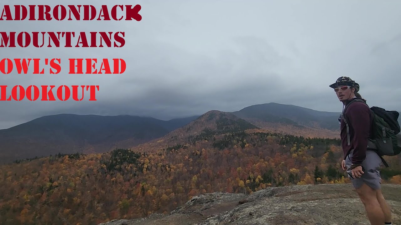PEAK FALL COLORS in UPSTATE NEW YORK! Hiking Owl's Head Lookout, Elizabethtown, NY 4.9 Mi, 1,240ft