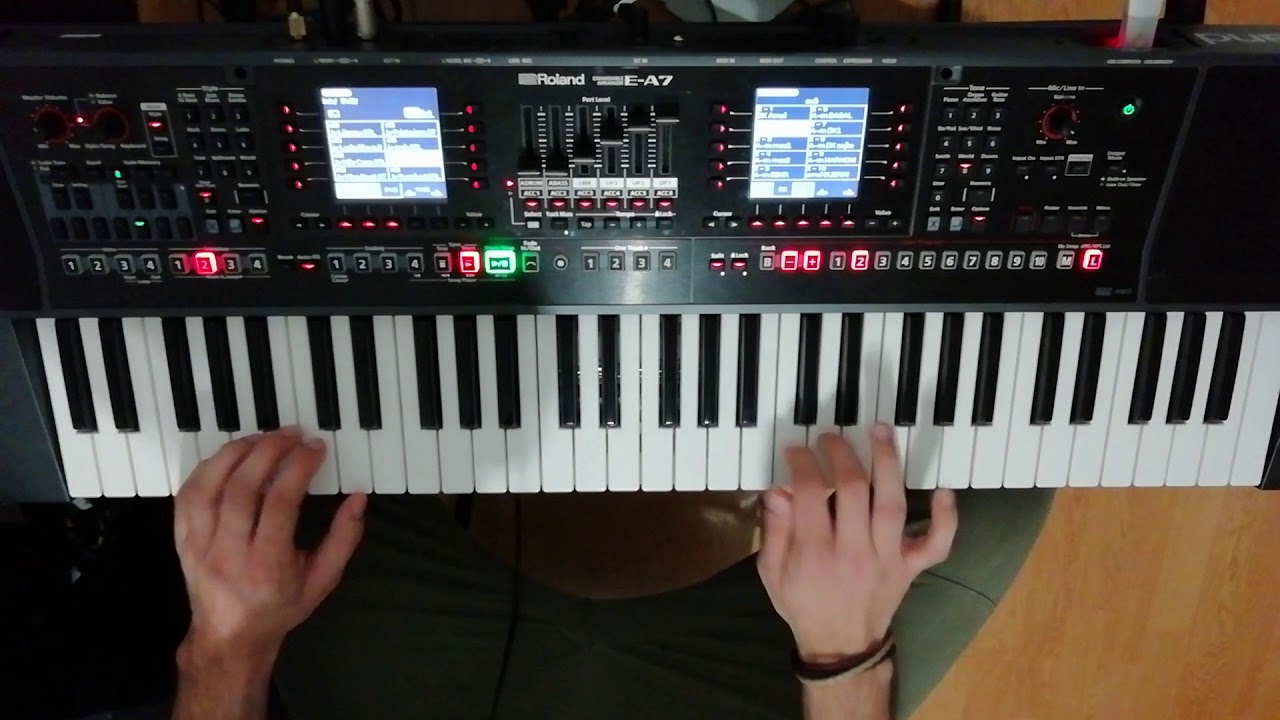Juzni vetar MIX Roland E-A7 uživo