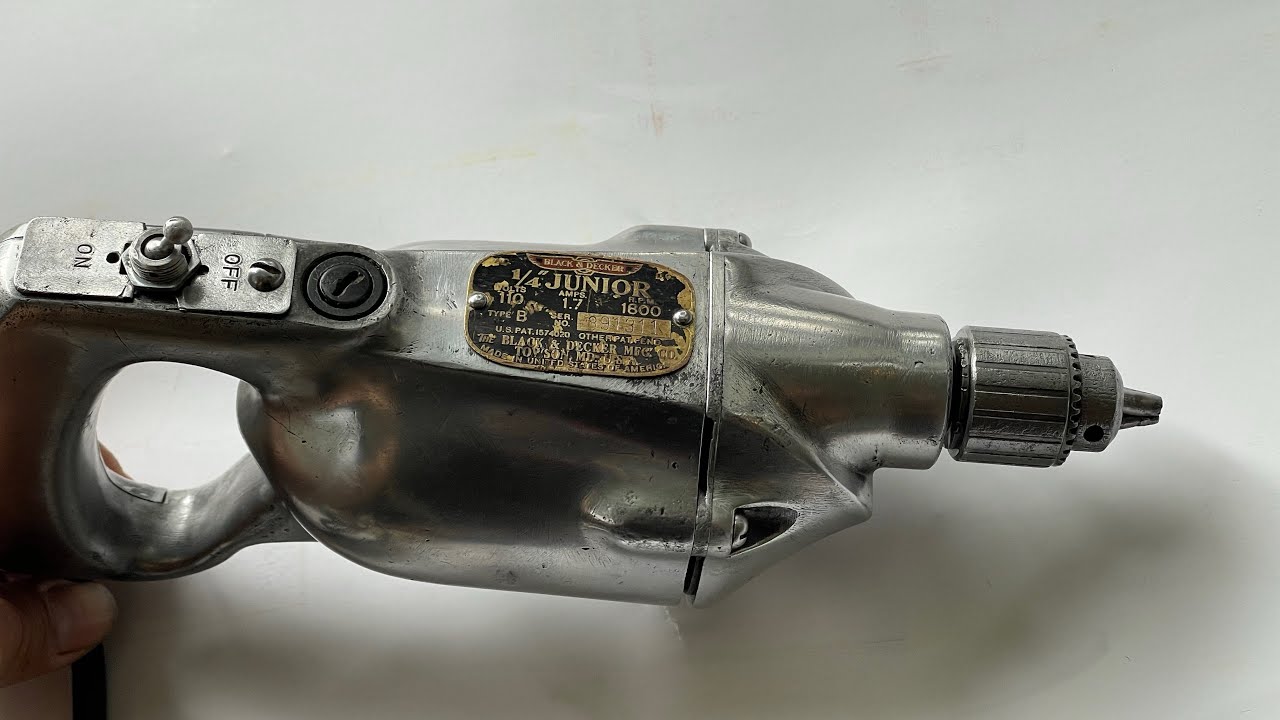 Black & Decker Electric Drill 1/4” Junior Type “B”