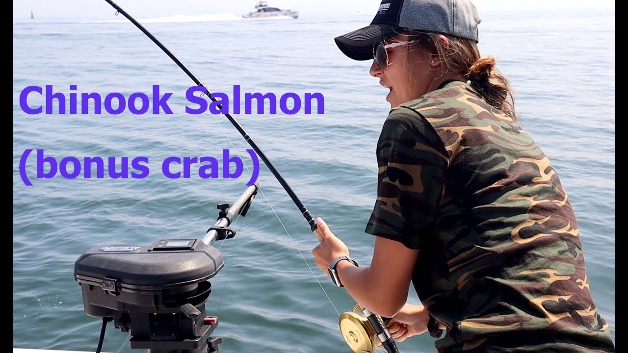 Amy Salmon Fishing in Victoria