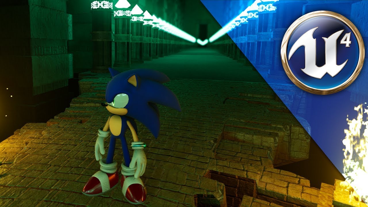 Temple of Gaia (Sonic Unleashed HD) on Unreal Engine 4 + Download