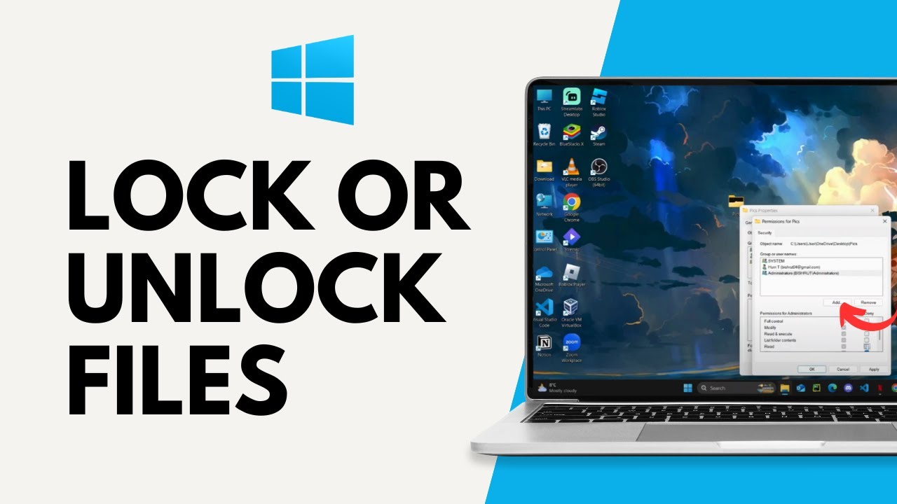 How to Lock or Unlock File and Folders on Windows