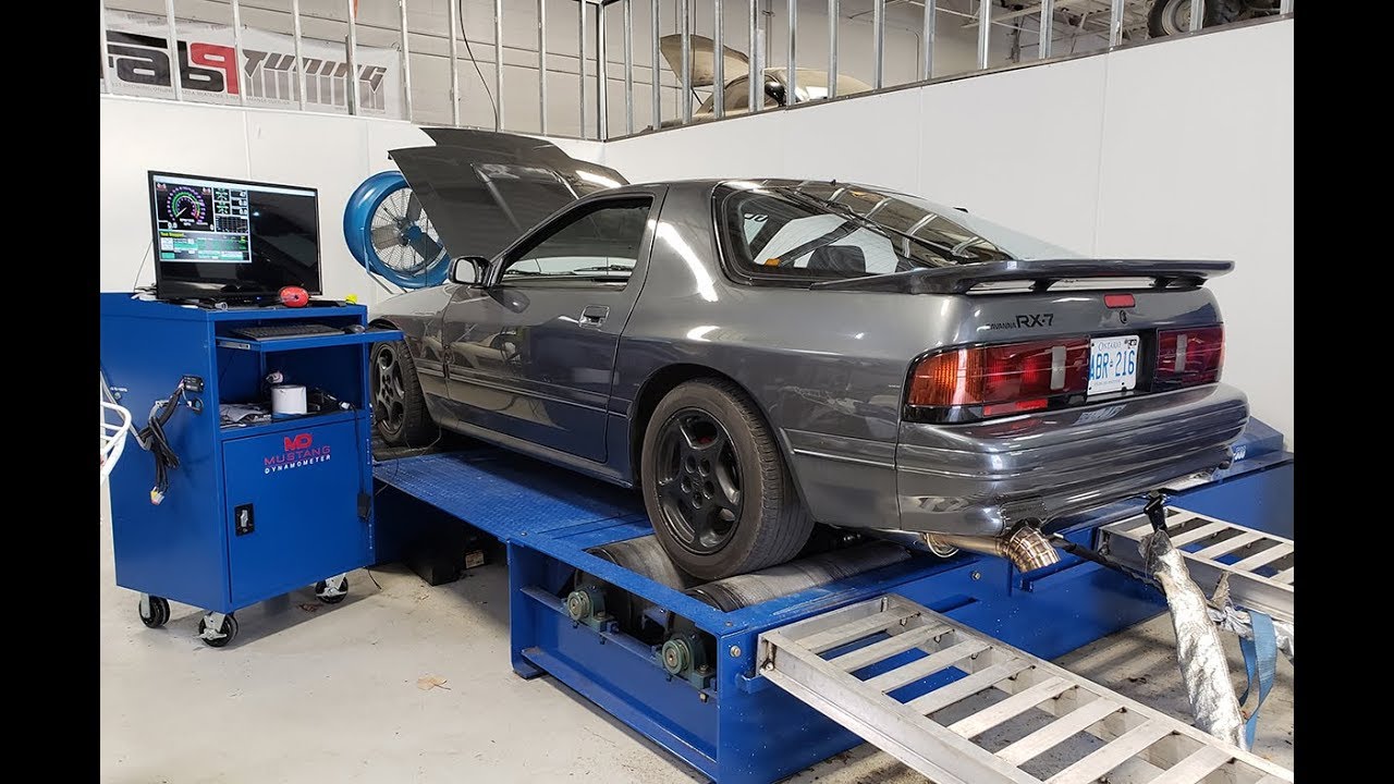 Glease Man Half bridge Mazda RX7 FC sounds - First start, tuning, cruising.
