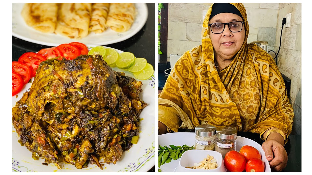 GOAT HEAD FRY|ആട്ടിൻ തല പൊരിച്ചത് |UMMAS SPECIALS BY FASEELA