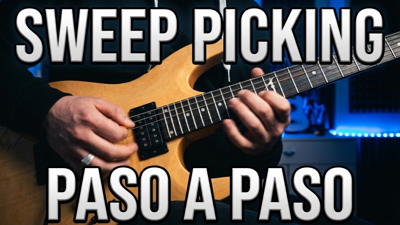 Tocar 🔥 Sweep Picking 🔥  como 👉Giardino o Malmsteen ( Primera parte)