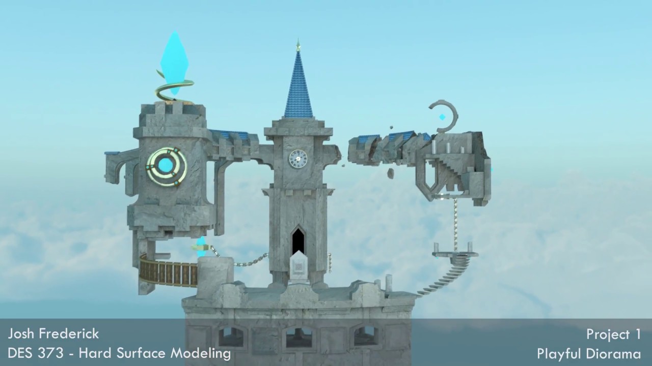 Josh Frederick Castle Diorama