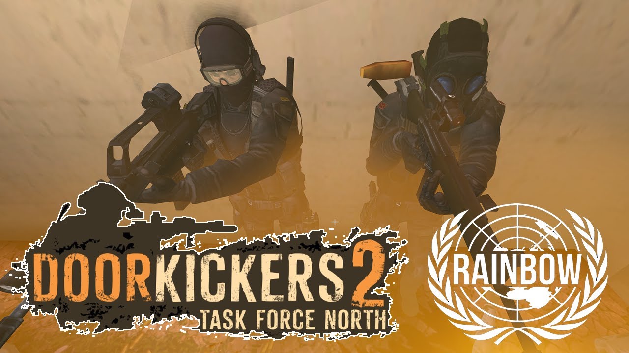 Two-man CQB with Team Rainbow | Door Kickers 2 | Office and Underground Maps (No Takers: Day 2)