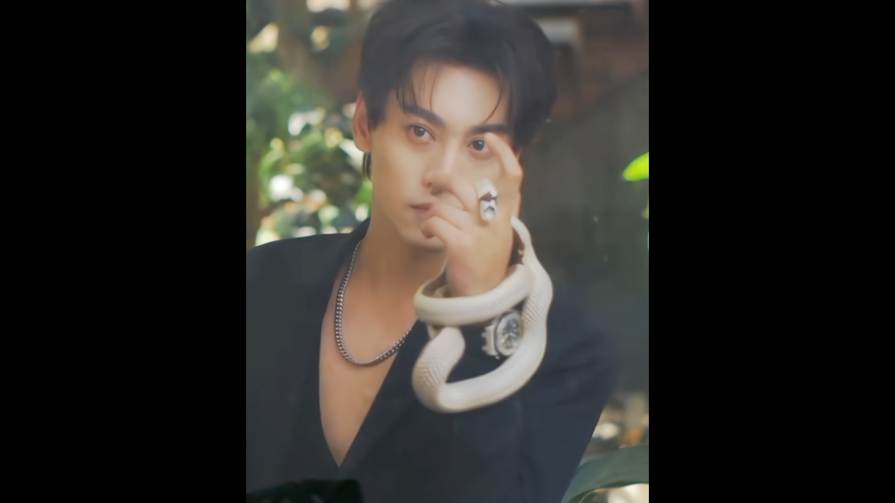 Him & his lovely pet 🐍🥰 