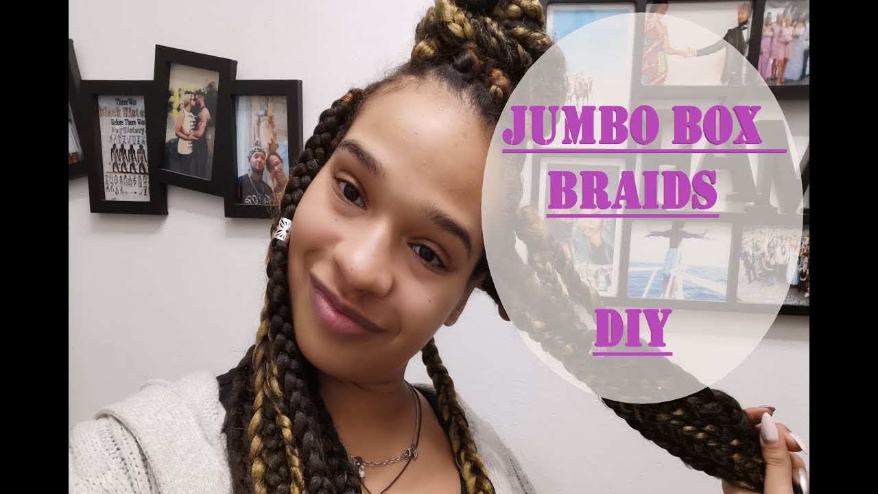 Box Braids / Jumbo Braids selber machen...DIY