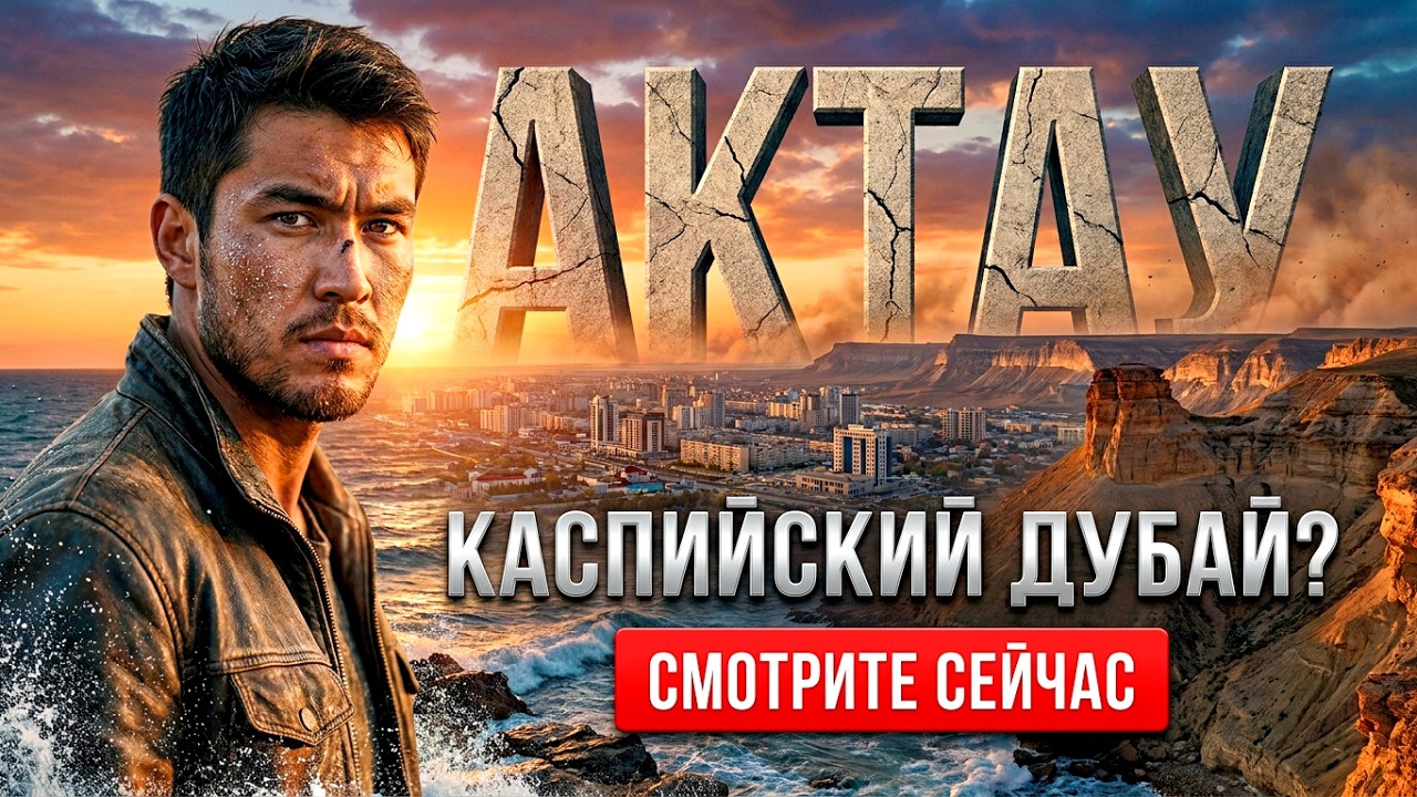 АКТАУ- Каспийский Феномен!! Самый необычный город Казахстана!