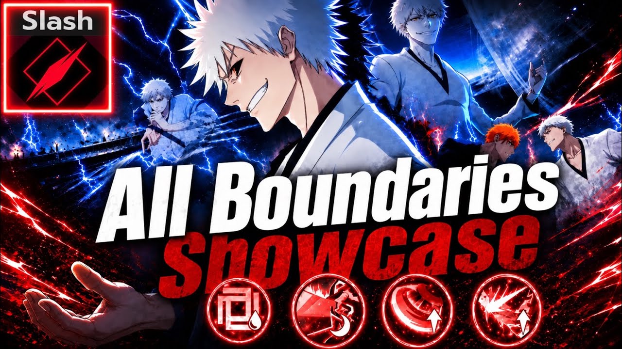 White Ichigo ALL Boundaries Showcase! (B1, B2, B4, B6) | Bleach Soul Resonance