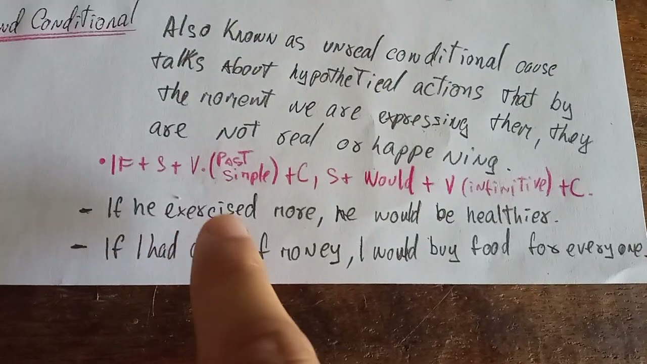 CONDITIONALS☝🏽🤠