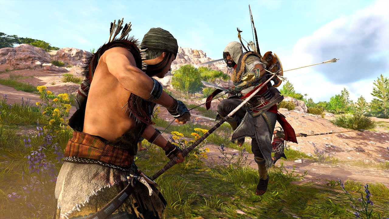 Assassin's Creed Origins - Medjay of Egypt Stealth Kills & High Action Combat