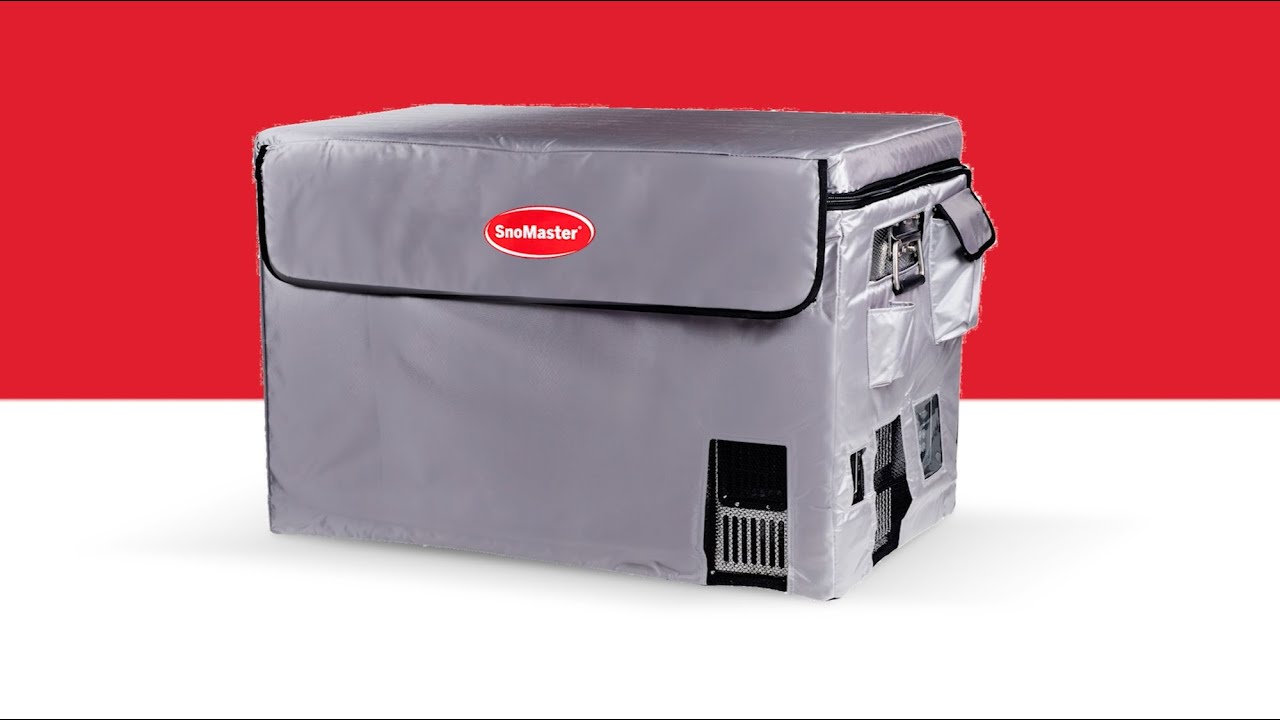 SnoMaster Dual Compartment Stainless Steel Portable Fridge/Freezer