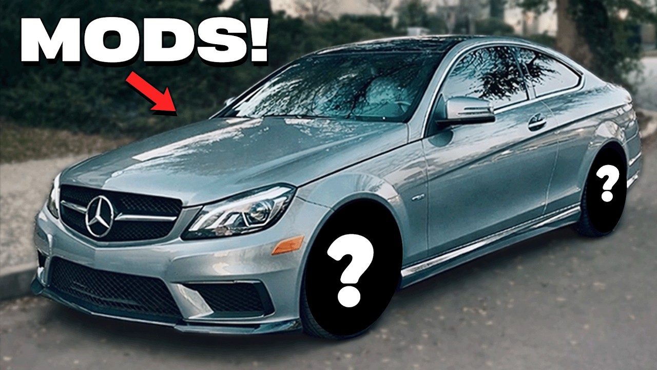 Changing the W204's look with these MODS!
