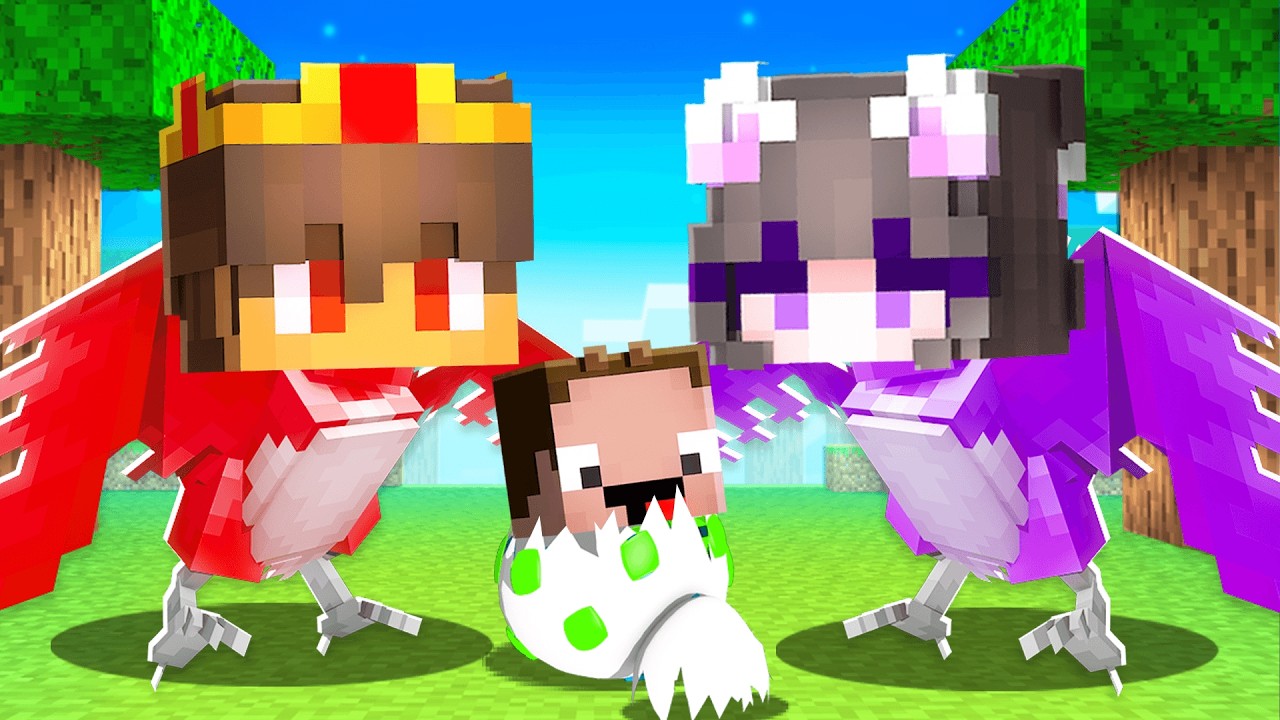 Eine VOGEL FAMILIE haben in Minecraft!