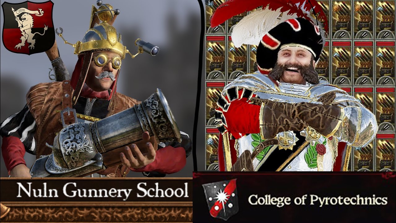 Nuln Gunnery School vs College of Pyrotechnics