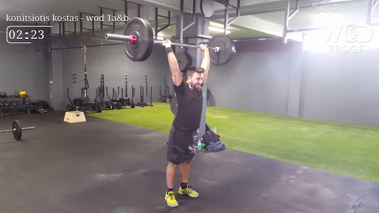 Athens throwdown 2018 konitsiotis kostas wod 1a&b category scaled