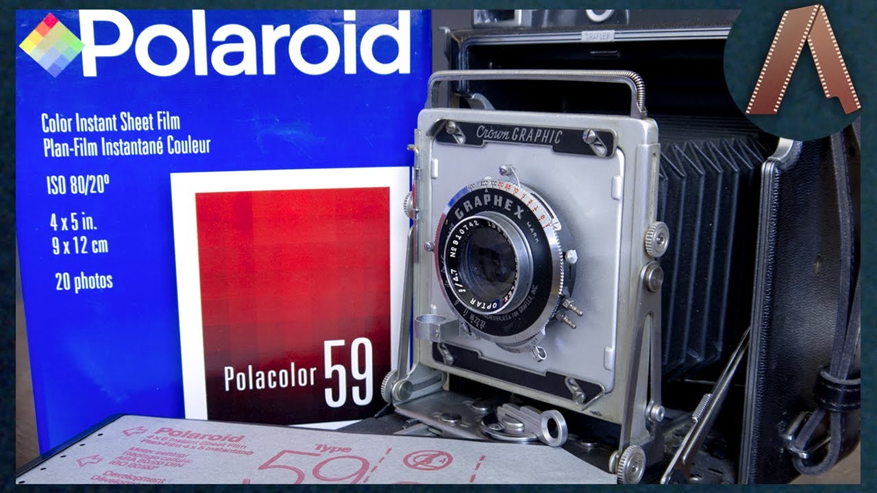Фотоплёнка POLAROID 4x5 INSTANT | Большой формат, разделяемый на части