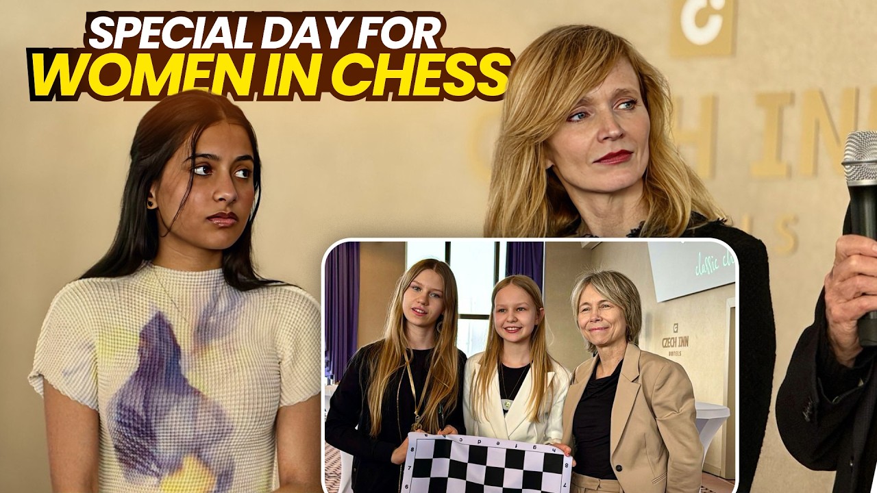 A Special Day for Women in Chess with Pia Cramling & Divya Deshmukh | Prague Chess 2026