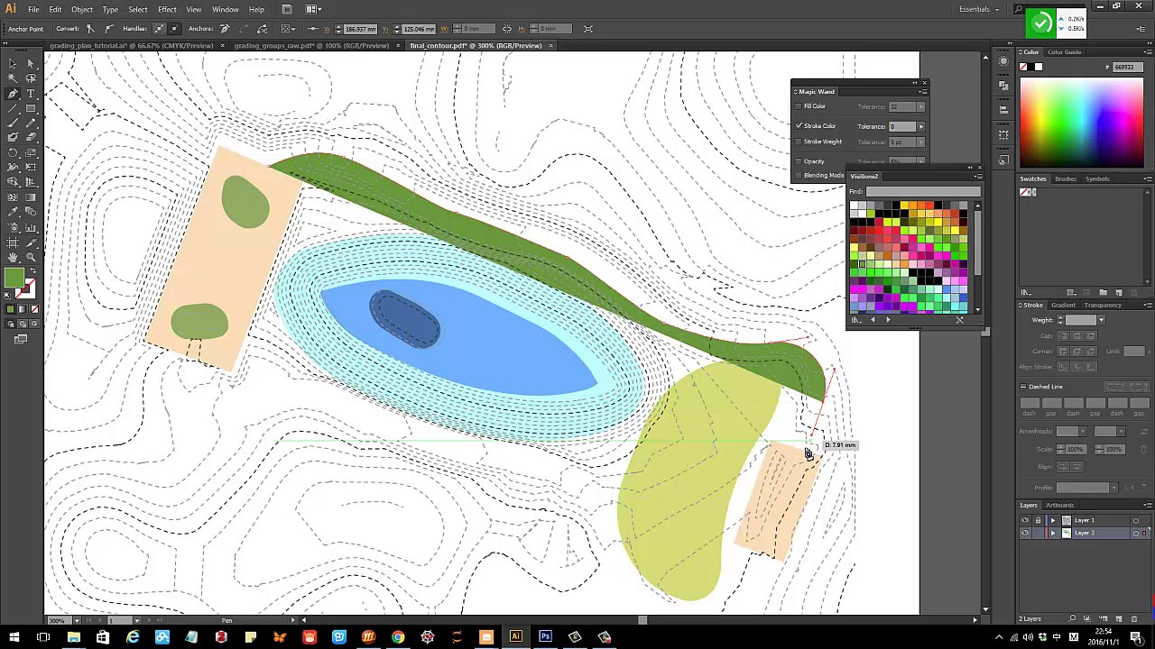 Final board 5: slope map