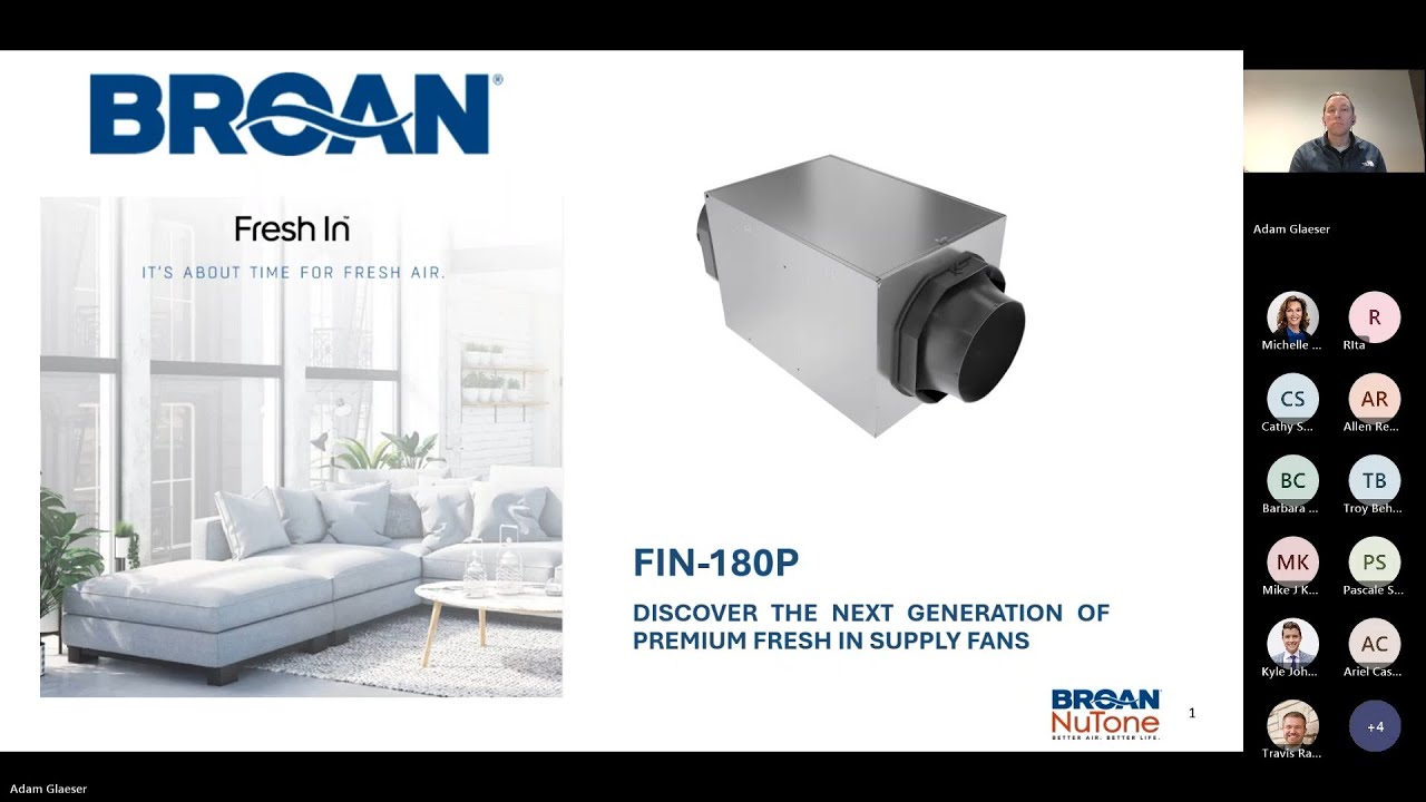 Next Generation in Fresh In Premium Supply Fans: Webinar